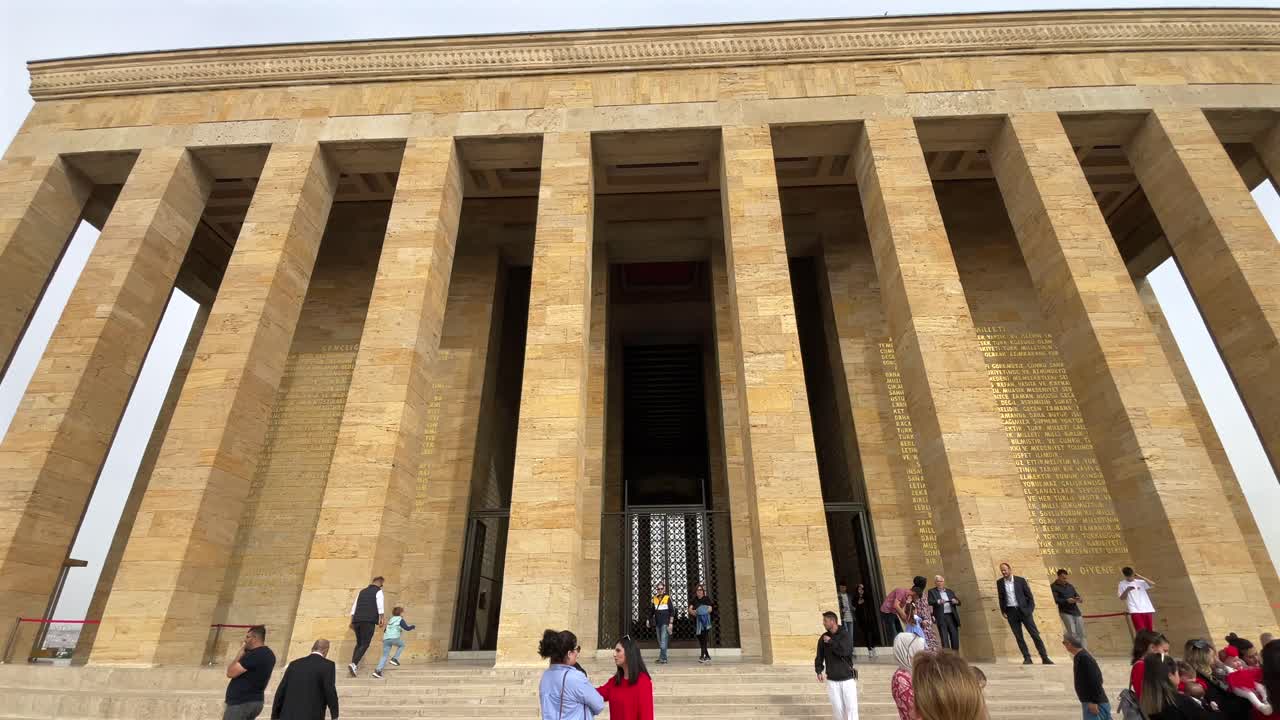 Anitkabir Mausoleum in Ankara, Turkey