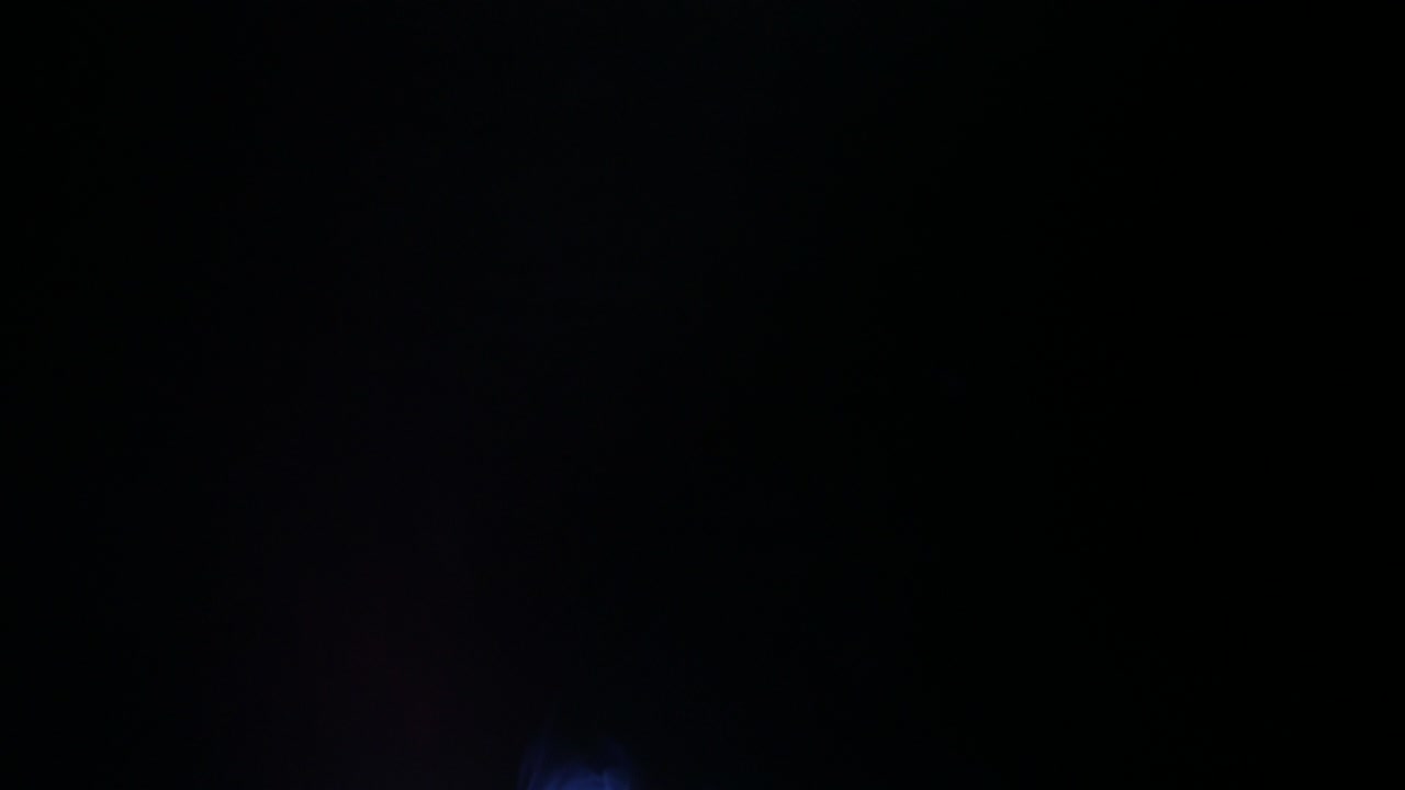 Colors smoke in dark background
