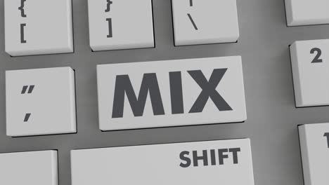 MIX-BUTTON-PRESSING-ON-KEYBOARD