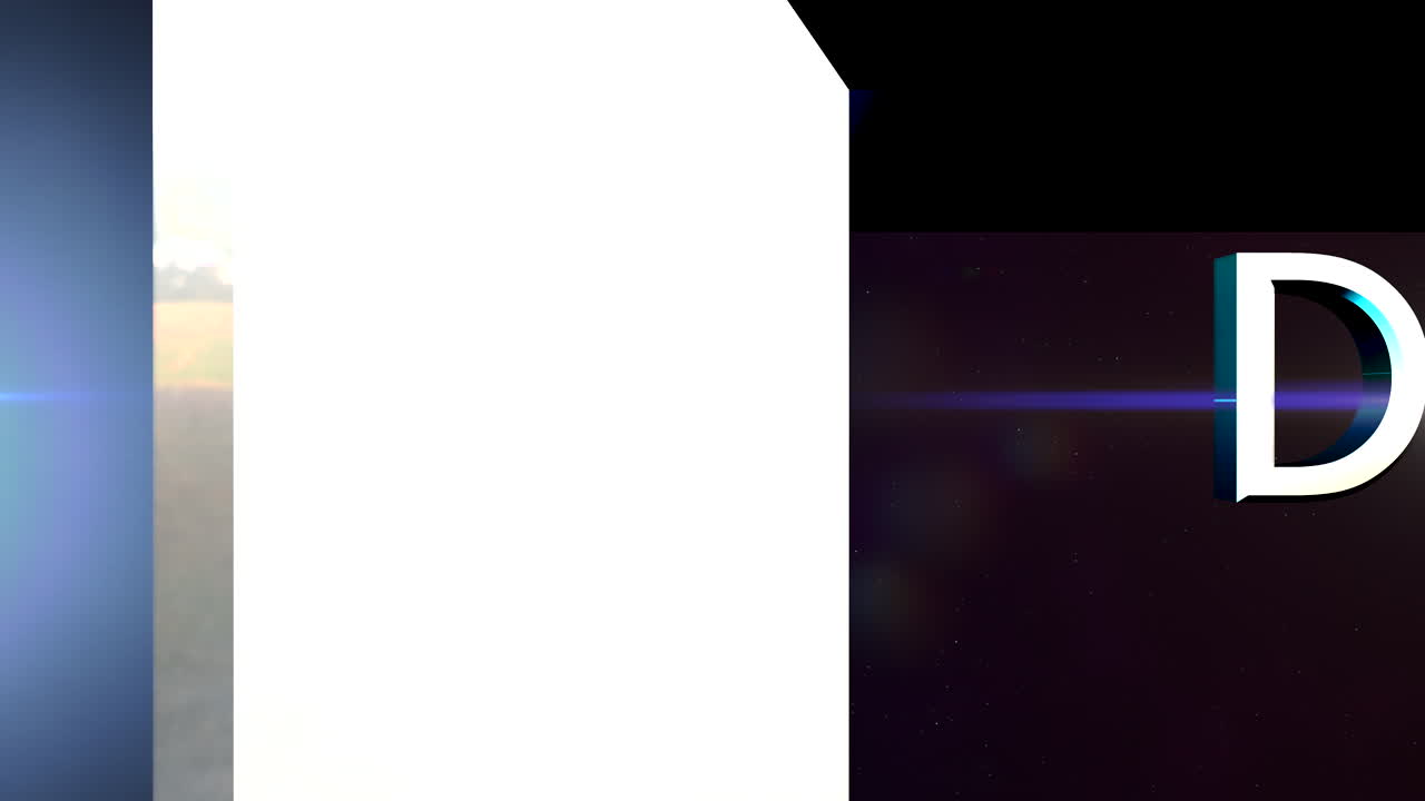 texto de día de espacio de primer plano de animación con luces de neón de movimiento en galaxy 2