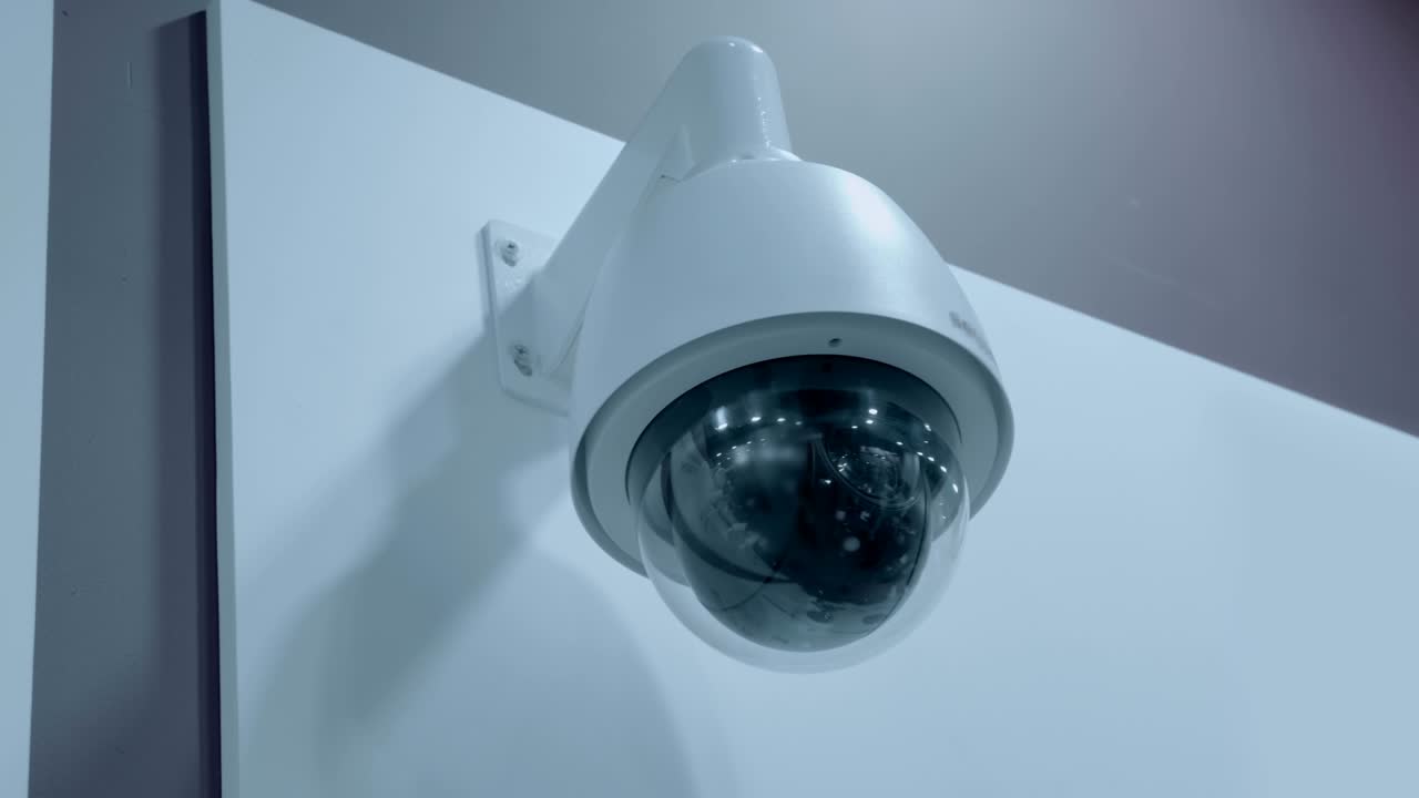 CCTV camera perform security functions on the territory of the protected object