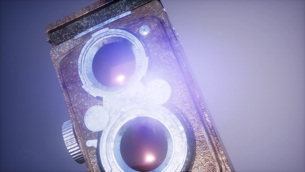 Cámara de cine de época