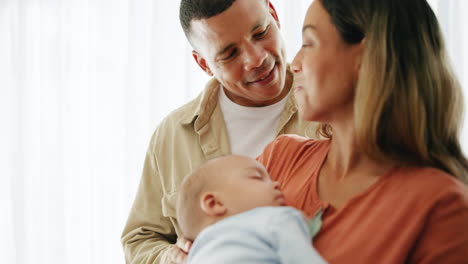 Home,-mother-and-father-with-baby