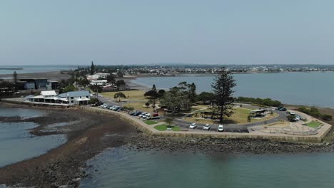 cleveland point recreation reserve, queensland in australia