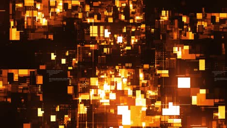 Digital Data Screen Background - 4K Resolution