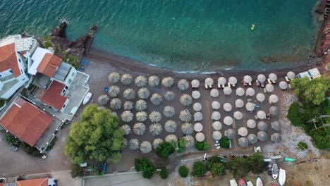 vlychos beach is situated in the little resort of the same name
