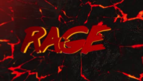 rage lava graphic design