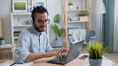Man Working from Home