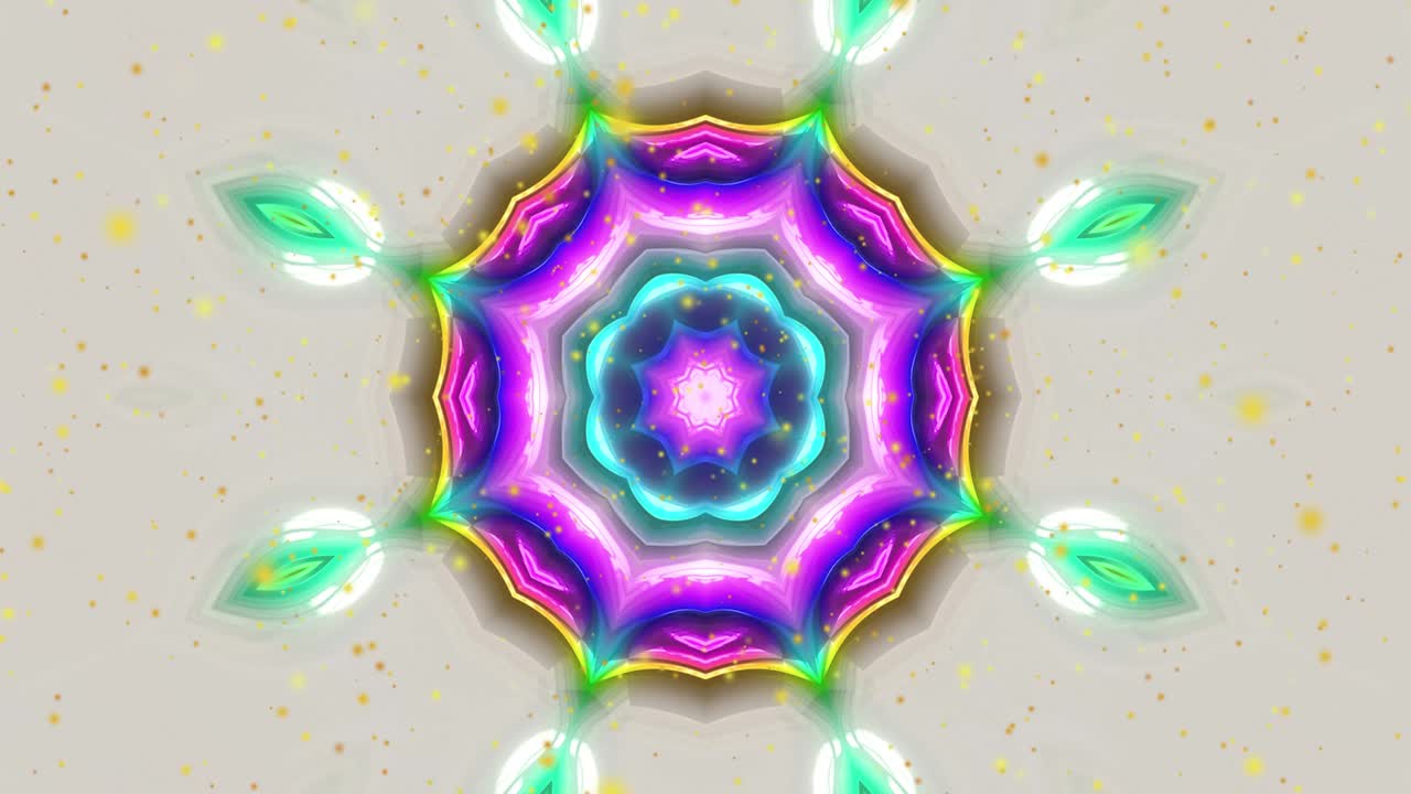 la animación abstracta, el fondo líquido, la hermosa película de pintura digital, la película de fondo abstracto, el video de stock de animación de kaleidoscopio.