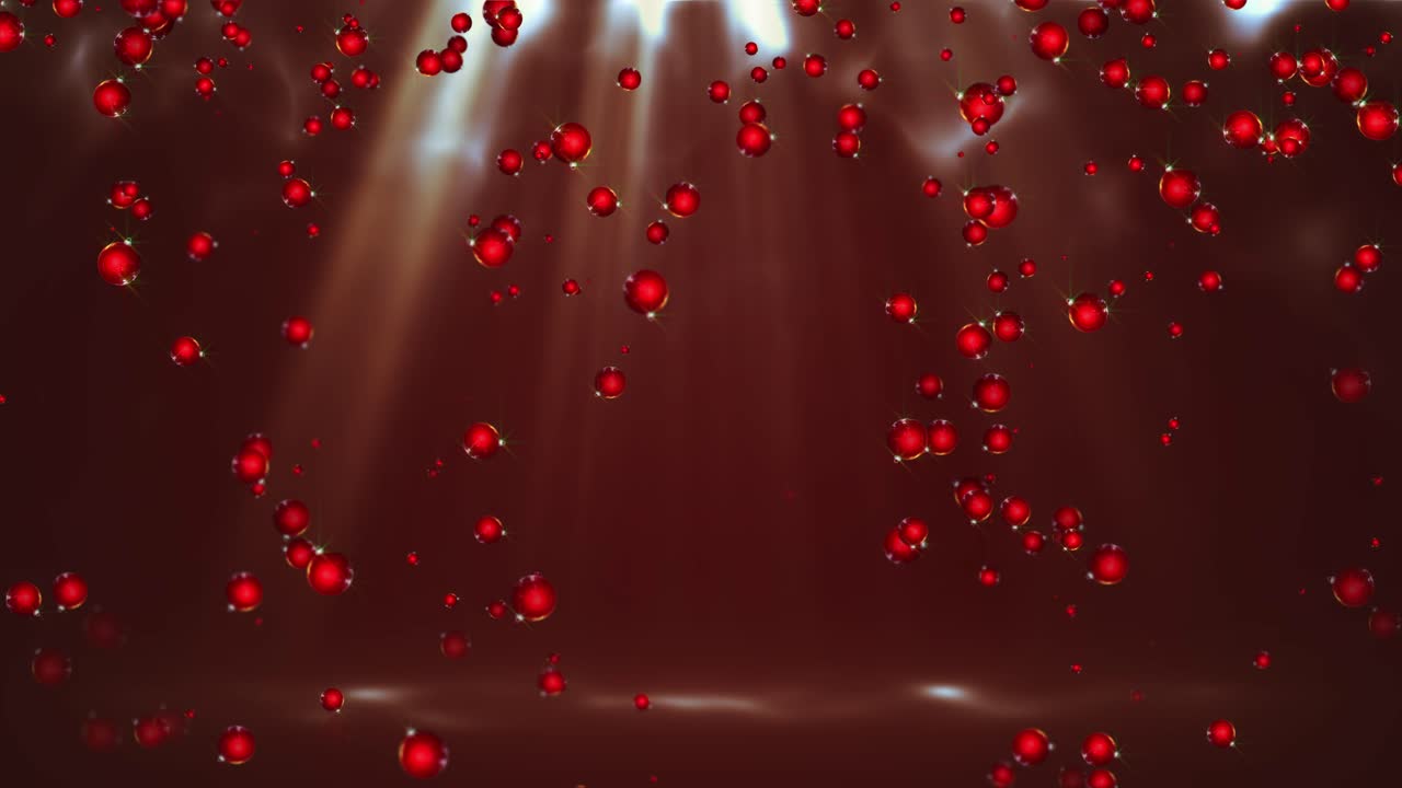 어두운 배경에 떨어지는 은 빛나는 공