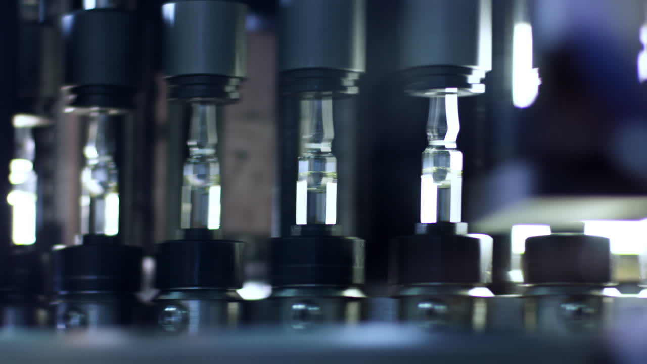 의약품 병의 제어 시스템, 의약품 산업