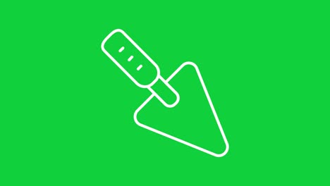construction green screen_white_trowel