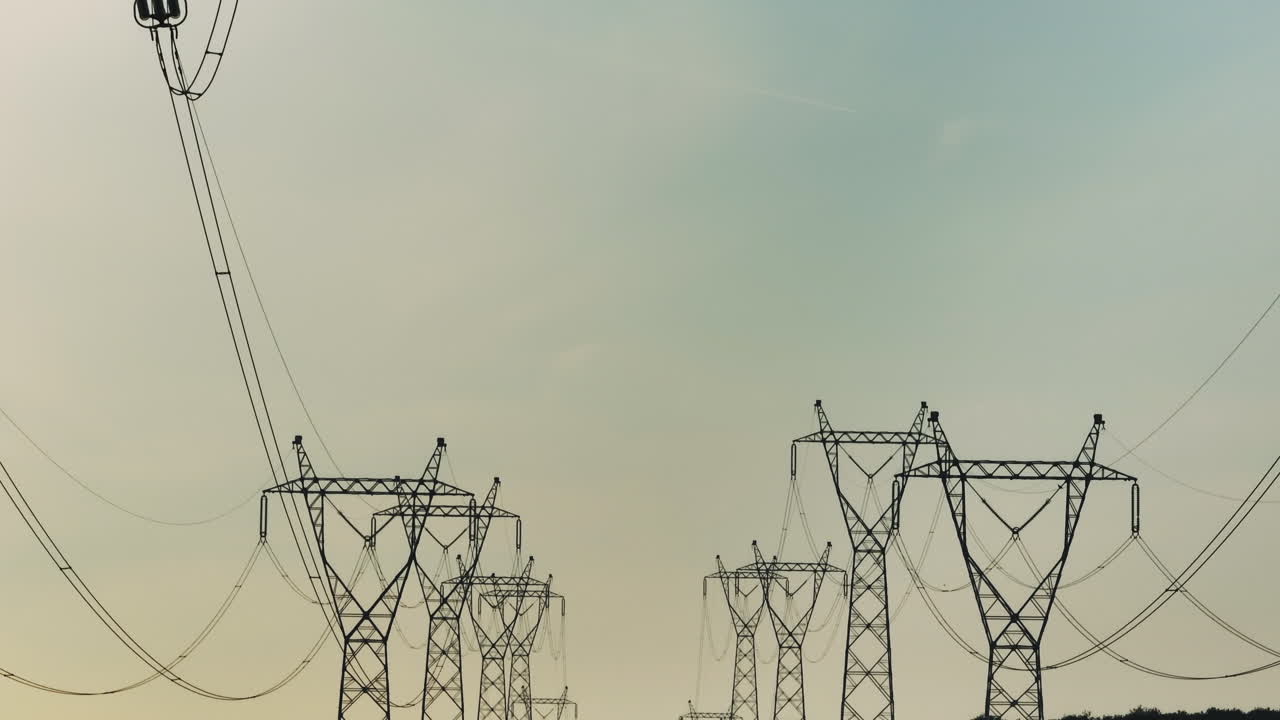 Power Lines Silhouette