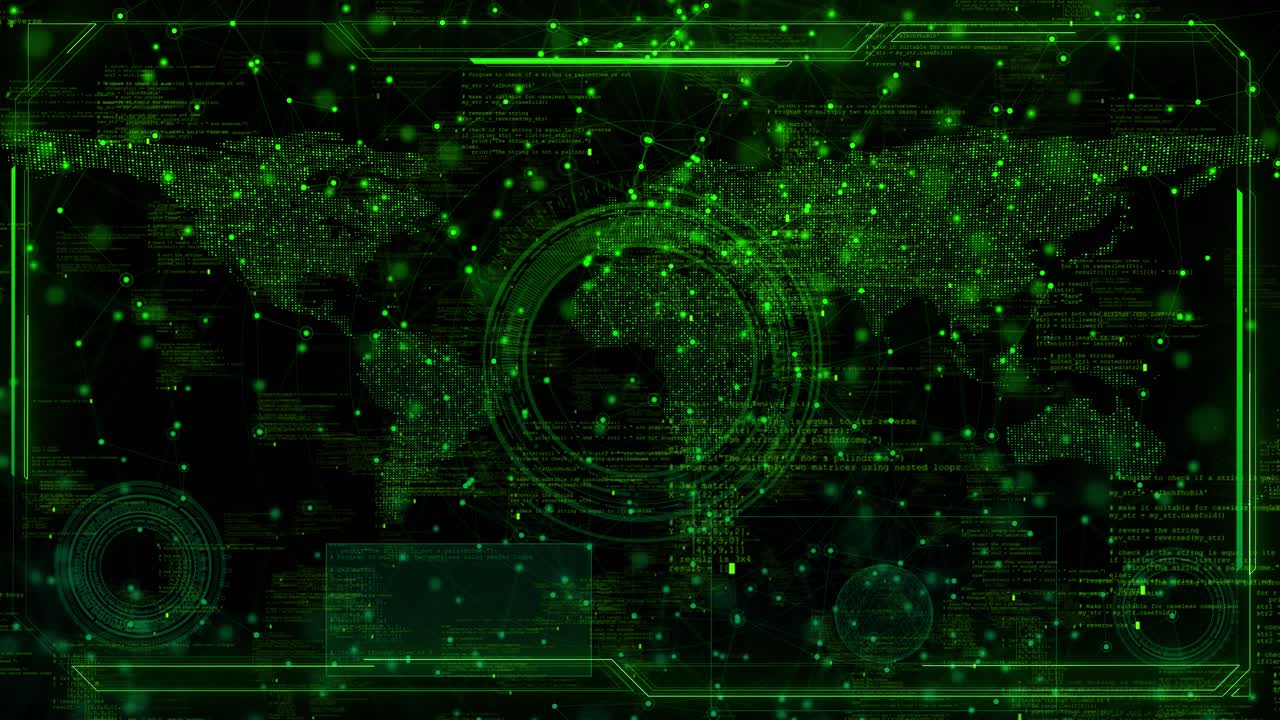 Futuristic cyber world scifi grid technology glowing surface neon night scene digital science global