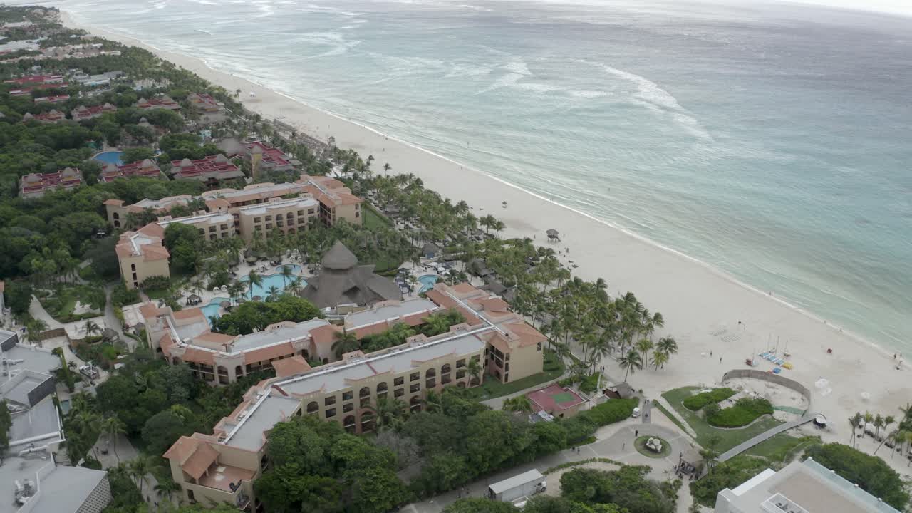 resort hotels by playa playa del carmen beach, quintana roo, mexico