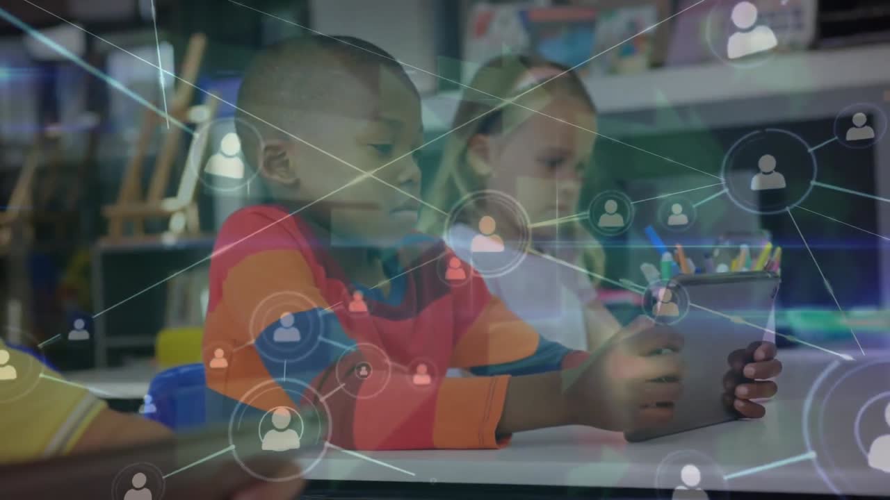 기술을 사용하는 다양한 학생 그룹을 통한 연결 네트워크의 활성화