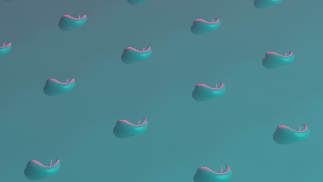 patrón azul abstract con luces de neón