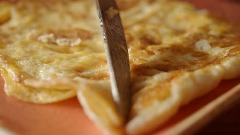 tortilla de huevo frito