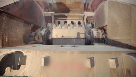 industrial machinery closeup view