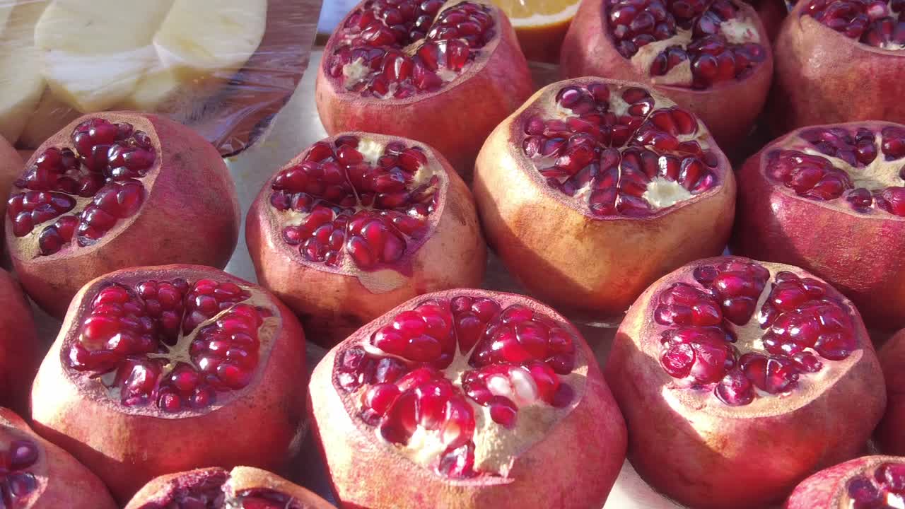 primer plano de las granadas