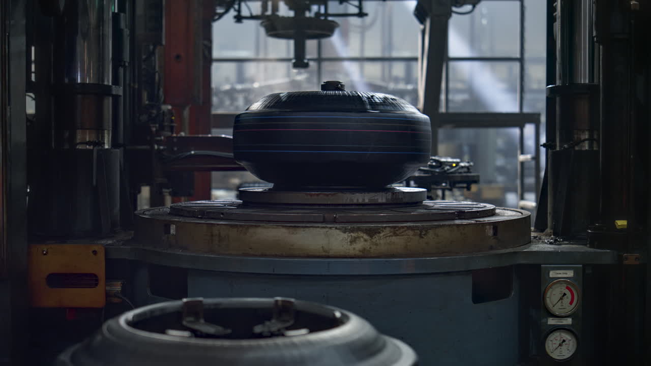 타이어 공장 스 ⁇ 핑 메커니즘 건물 고무 공백 자동으로 공장에서