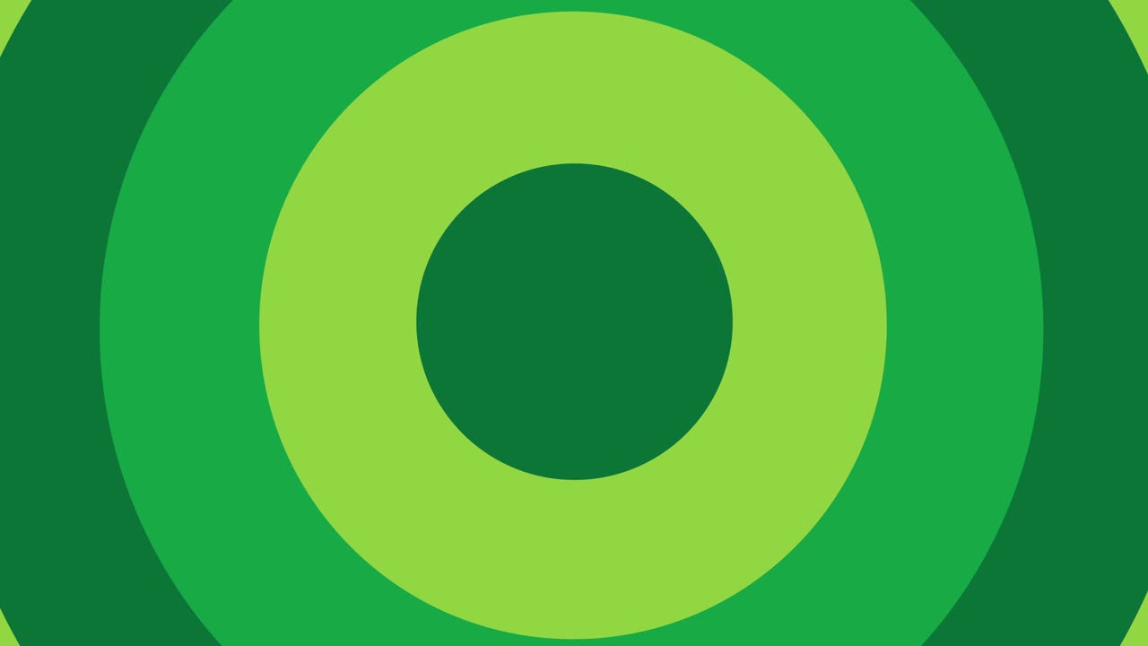 seamlessly looping green circle background animation.St Patrick's Day 4k wallpaper