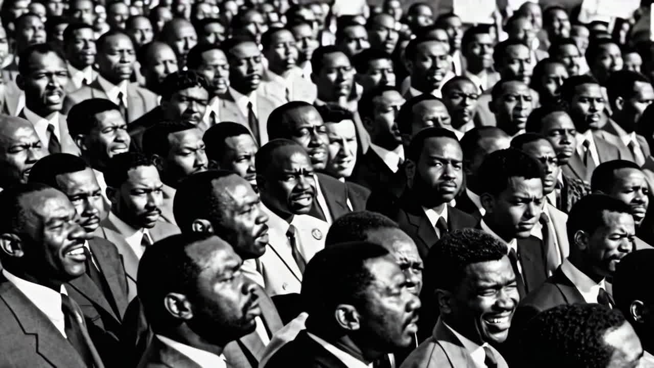 Civil Rights Movement Protest and Speech at the Lincoln Memorial