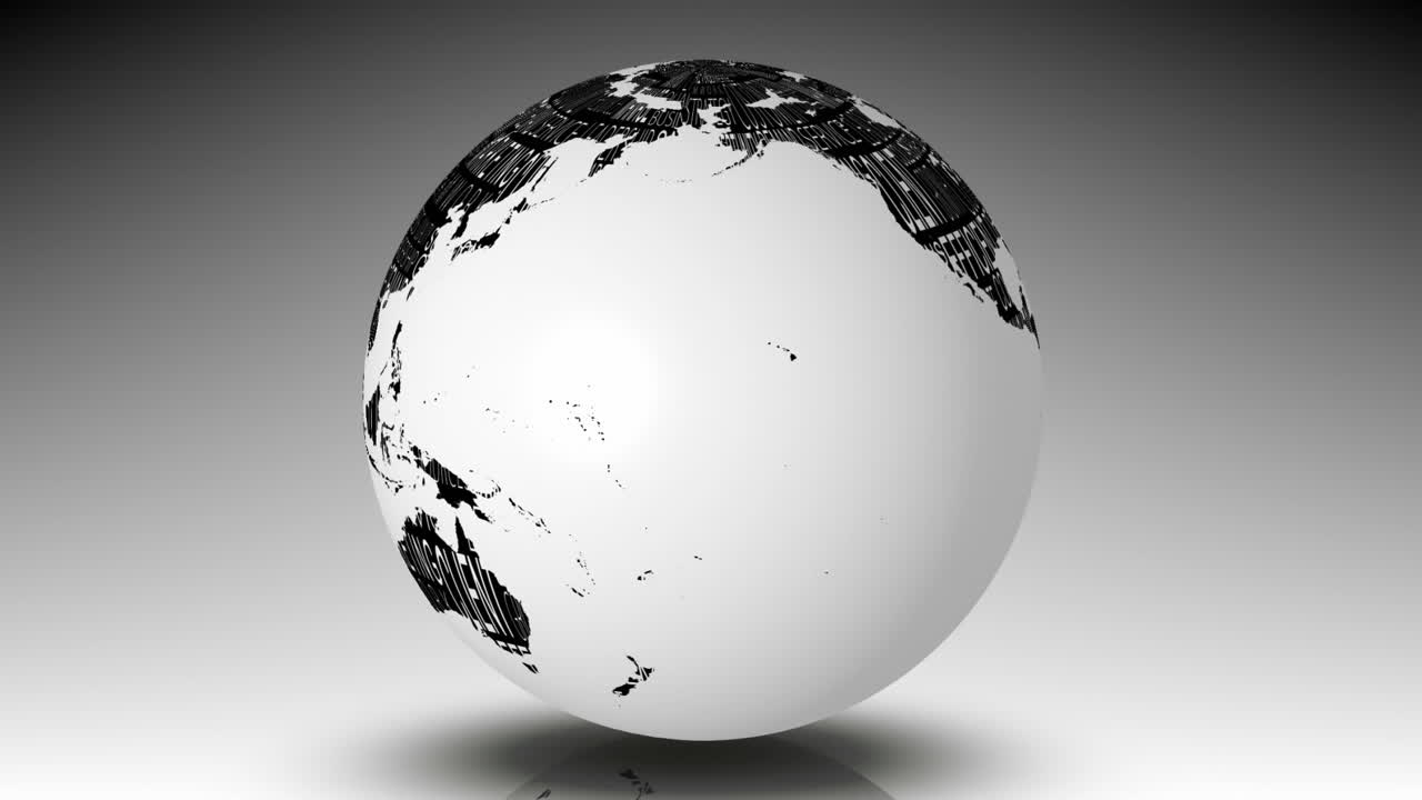 mundo de las palabras de negocios girando