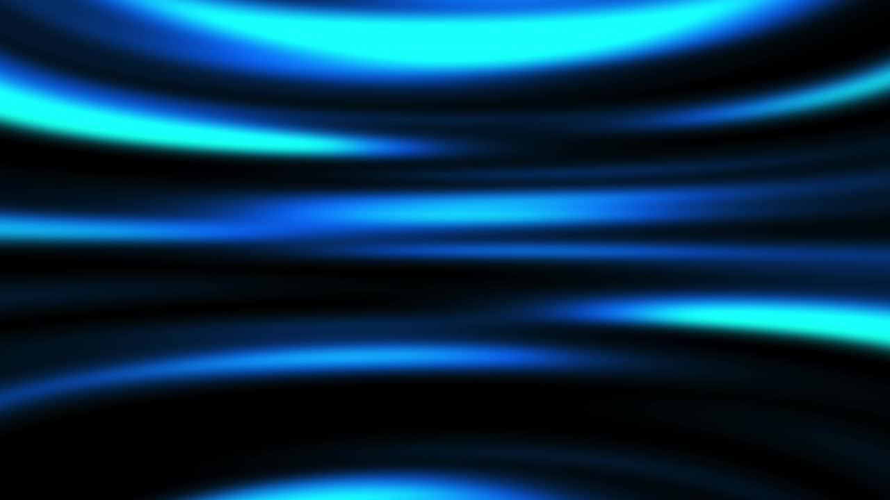 추상적인 파란색 다채로운 반이는 곡선 배경
