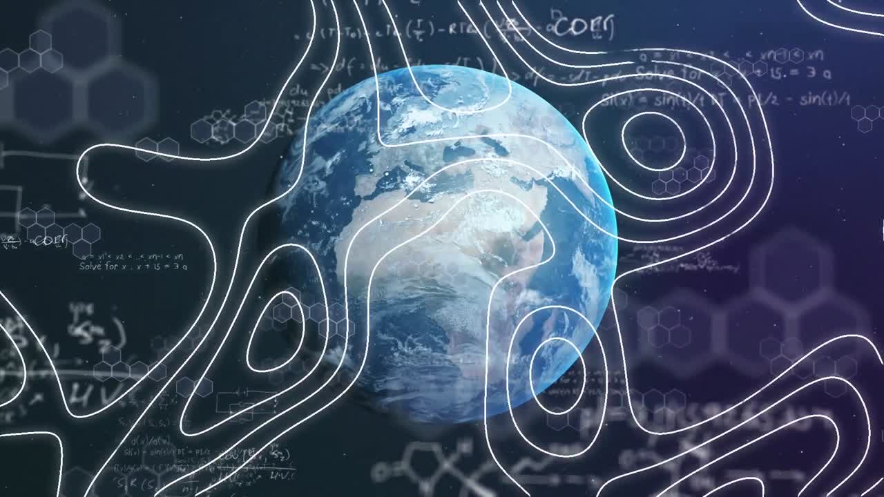 топографические и математические данные над землей.