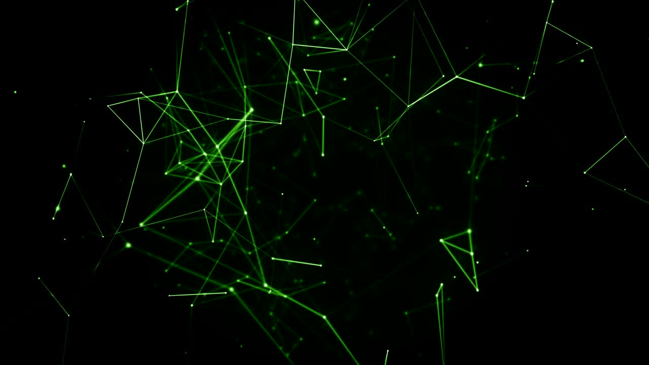 Plexus abstract network titles technology science background loop