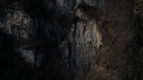 view of cascading waterfalls located near betlis near the walensee coast