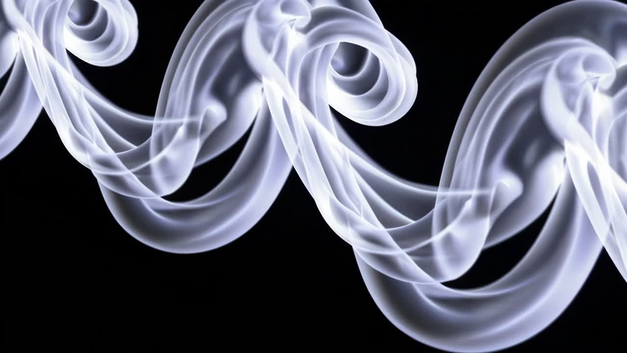 추상적인 연기 패턴