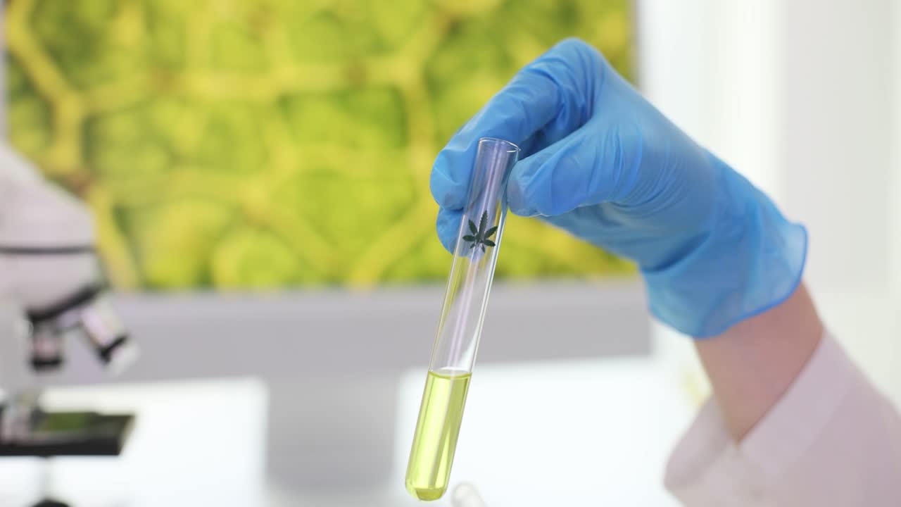 Ricerca sulla cannabis in laboratorio