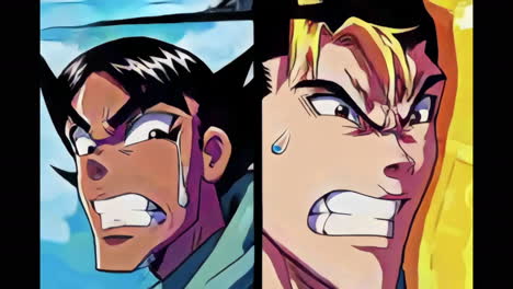 angry anime characters