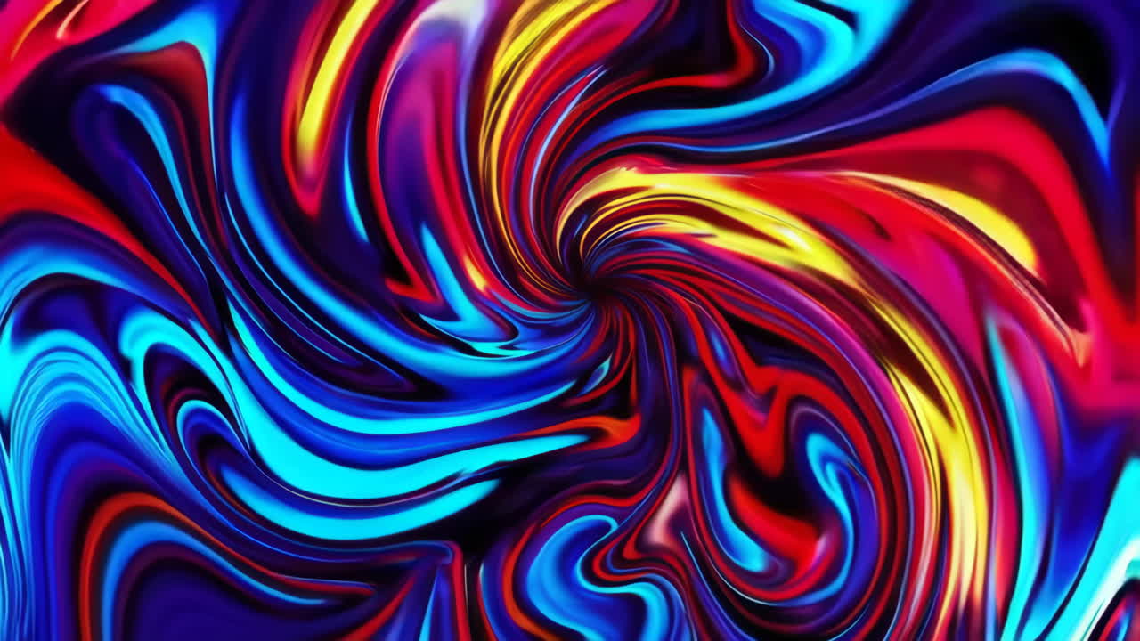 Abstract Swirling Colors