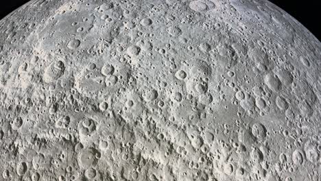 extreme closeup moon craters on surface - filling frame. lunar object