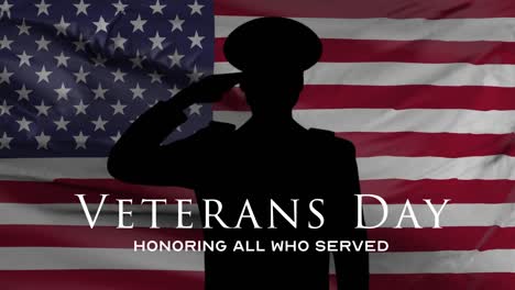 soldiers in front of us military flag.