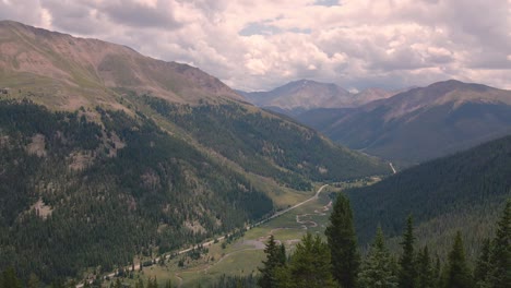 daytime serenity: aerial exploration of colorado's mountain wilderness