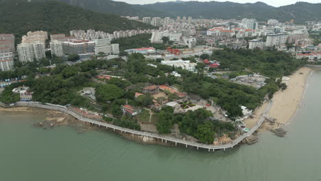 Hulishan-Cannon-Fort-In-Xiamen-China-Close-Up-Tracking-In-60FPS