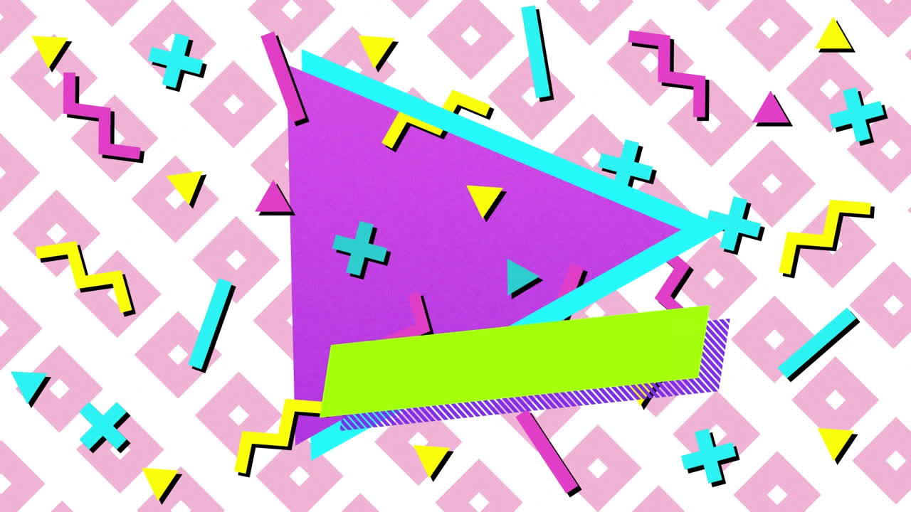 diferentes formas y patrones cuadrados