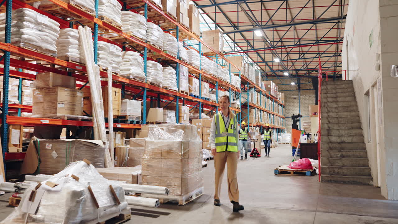 Warehouse inventory management and workers