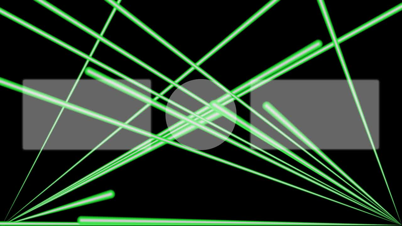 레이저 스테이지 세트  엔드 카드 엔딩 스크린 모션 그래픽