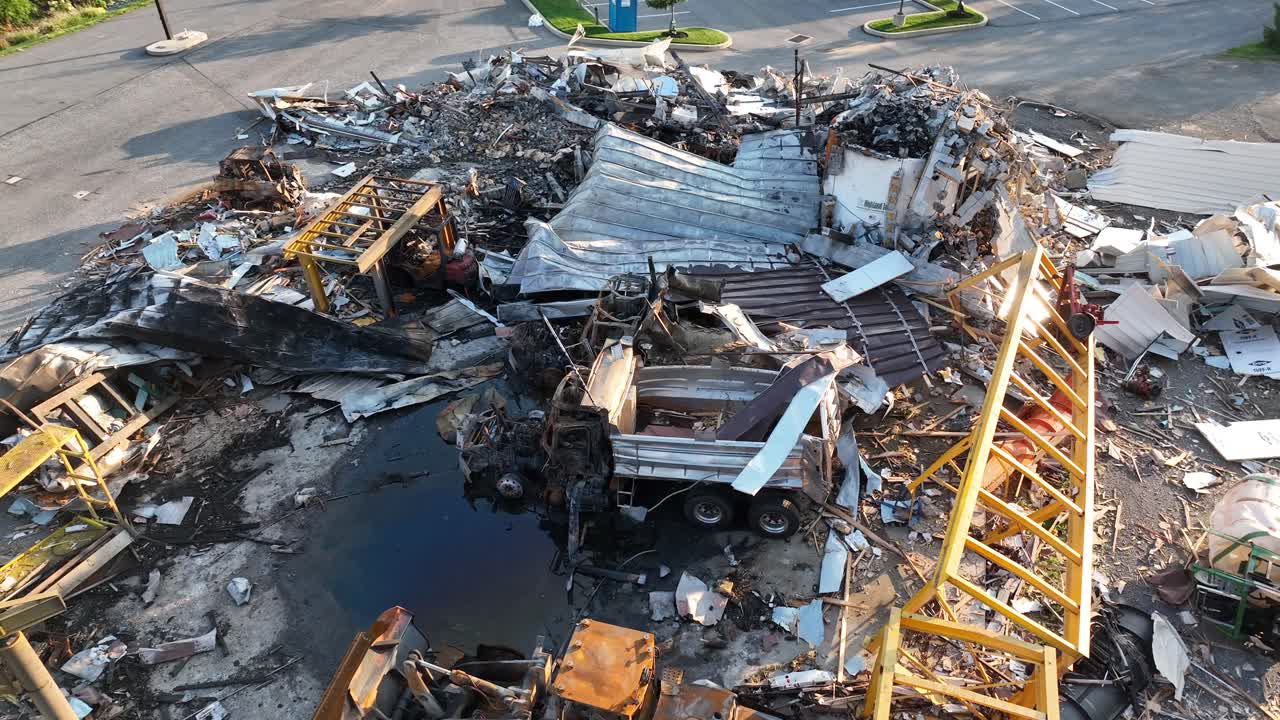 미국 에서 트럭 폭발