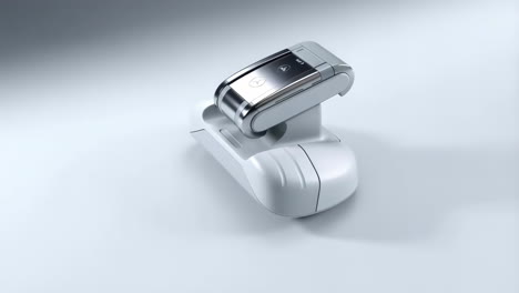 sleek mercedes-benz smart key device