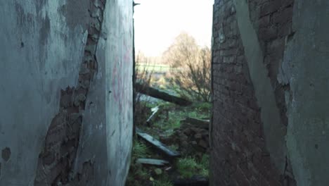 abandoned building ruins