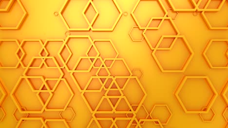 fondo de hexágonos animados