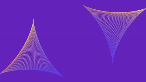 Animation-abstract-neon-gradient-triangles