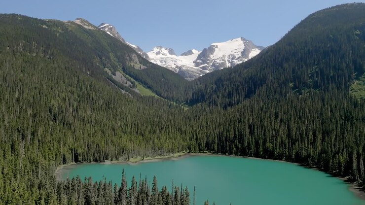 Parco Provinciale di Joffre Lakes in estate a Pemberton, Columbia Britannica, Canada