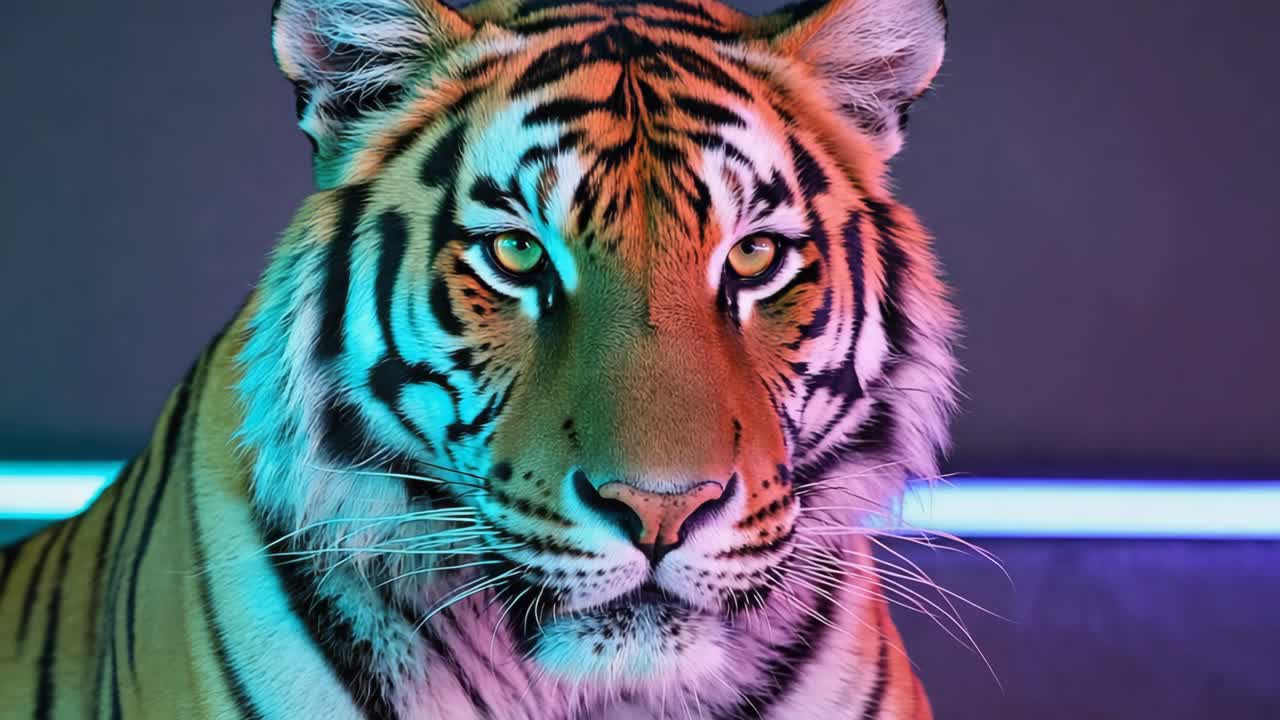 Close-up of a Tiger